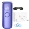 Ubroo Laser Hair Removal for Women, 97.6% Hair Reduction in 2 Session, 5 Ice Cooling IPL Hair Removal Device, Hair Removal at Home for Legs Bikini Armpits Facial (Purple) view 1
