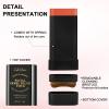 ZAIDOC Facial Blush Stick with Brush, Creamy Lip & Cheek Color with Caesalpinia Sappan Extract, Pearl Orange view 4