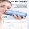 Ubroo Laser Hair Removal for Women, 97.6% Hair Reduction in 2 Session, 5 Ice Cooling IPL Hair Removal Device, Hair Removal at Home for Legs Bikini Armpits Facial (Blue) view 3