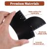 2Pcs Enhancement Card for Barbers with Measurement Indicators, Color Spray Edge Hair Liner Card Hairline Shaping Tool Reusable Spray Edge Hairline Shaping and Line Up Tool view 3