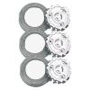 3pcsCompatible For PhilipsHQ3 HQ4 HQ55 HQ6861 HQ6863 HQ6868 HQ6874 HQ6879 HQ6900 HQ6920 HQ6940 6970 HQ6990 Replacement Shaver Head Blade view 1