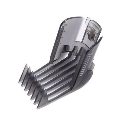 1PCS Black Hair Clippers Beard Trimmer Comb Attachment, Compatible For Philips, QC5130 QC5105 QC5115 QC5120 QC5125 QC5135