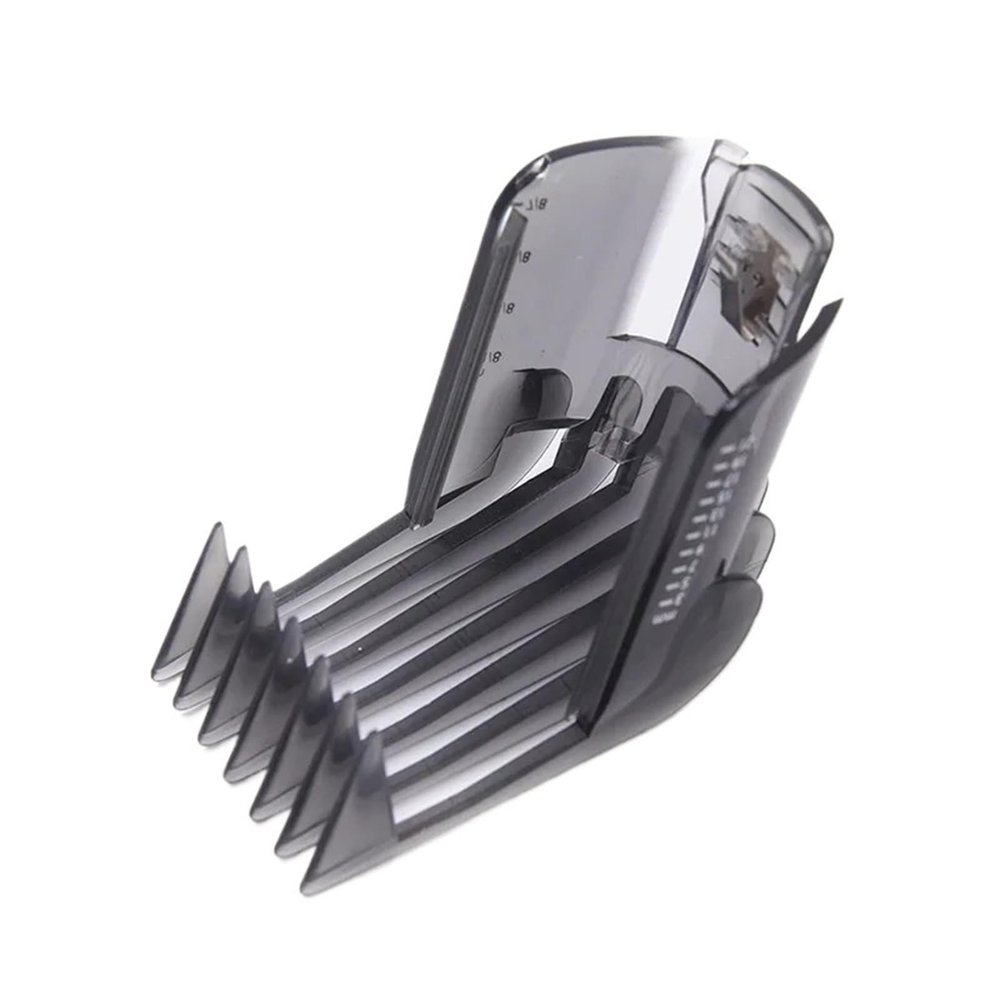 1PCS Black Hair Clippers Beard Trimmer Comb Attachment, Compatible For Philips, QC5130 QC5105 QC5115 QC5120 QC5125 QC5135