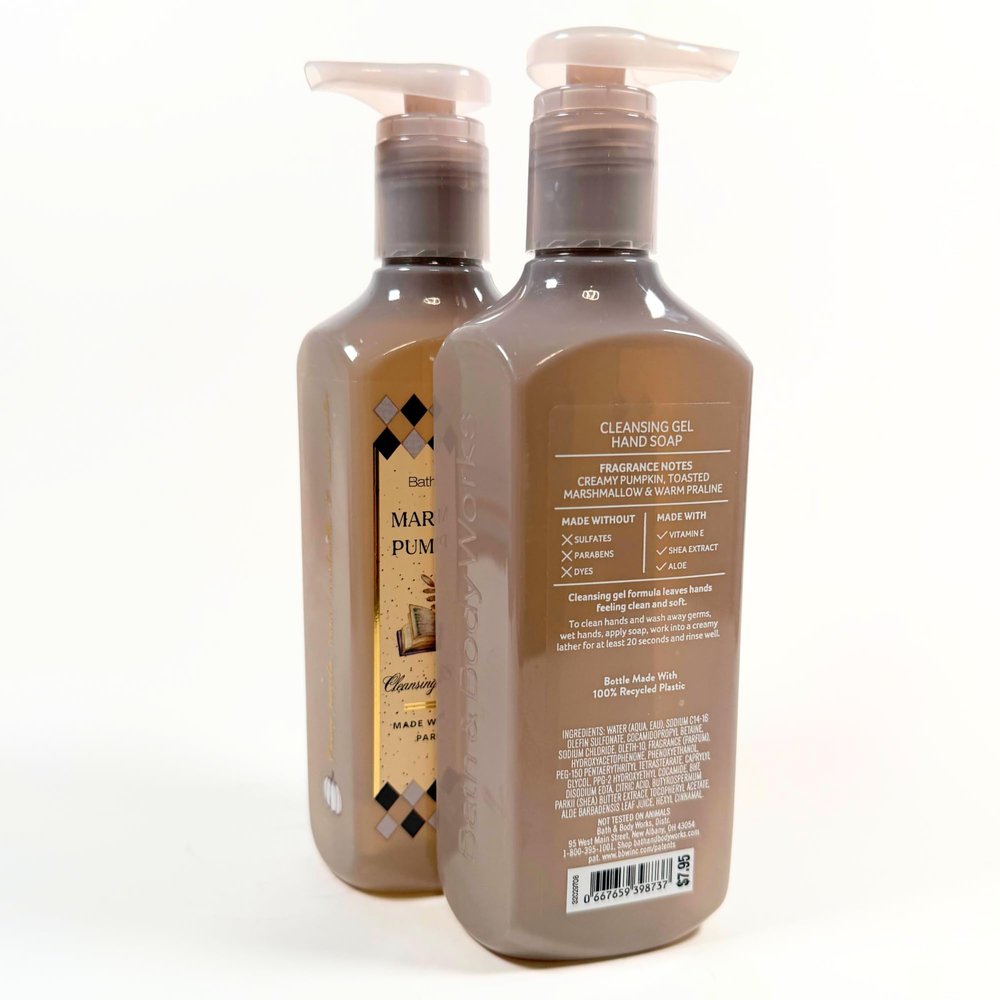 Bath and Body Care - 2 piece Bundle Hand Soap (Marshmallow Pumpkin Latte)