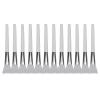 12pcs Facial Mask Brush Soft Silicone Comfortable Handle Mud Mask Cream Applicator Spatula White for Facial Cleaning and Spa view 1