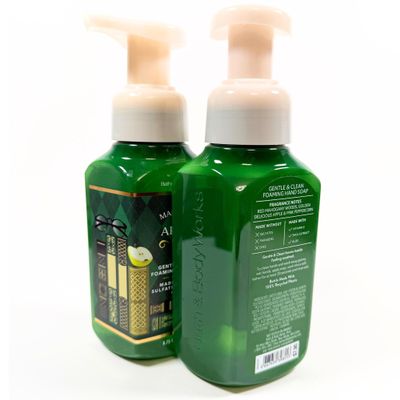 Bath Body Mahagony Apple - 2 piece Bundle Hand Soap