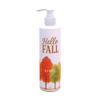 Moisturizing Lotion  Fall Tree Line Design | Fresh Green Tea & Lemon Scent | 4 Pack 16 oz Pump Bottles | Seasonal Fall Decor | Paraben-Free, Made in USA | Perfect for Bathrooms & Guest Rooms view 1