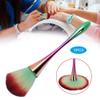 5pcs Soft Hair Nail Dust Brush, Nail Dust Cleaner, Portable Nail Art Dust Remover with Gloss Handle, Multi Functional Cosmetic Brush for Nail Salon and Home Use view 4