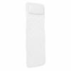 Bathtub Pillow, Soft Comfortable Neck Back Support, Non Slip Suction Cups, 3D Air Mesh Bath Tub Pillow Mat for Home Hotel Spa, Includes Hanging Hook for Drying view 2