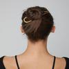 3 Pcs French Hair Pins for Women  Gold Hair Accessories for Buns, French Twists and Updos view 2