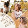 3 Pcs French Hair Pins for Women  Gold Hair Accessories for Buns, French Twists and Updos view 3