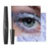 AKARY Blue Glitter Mascara for Eyelashes, 5D Diamond Sparkle Mascara, Waterproof LongLasting, Curling, Lengthening Curling rimel de pestaas Volume, for Women Eye Makeup Cosplay & Parties, 3# Blue view 1