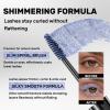 AKARY Blue Glitter Mascara for Eyelashes, 5D Diamond Sparkle Mascara, Waterproof LongLasting, Curling, Lengthening Curling rimel de pestaas Volume, for Women Eye Makeup Cosplay & Parties, 3# Blue view 3