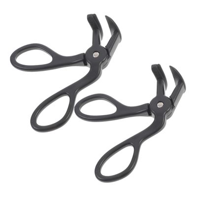 Alipis 2pcs Lightweight Plastic Eyelash Curler for Short Lashes Gentle Curling Tool for Women and Portable Travel Beauty Kit for Natural Lash Curling and Eyebrow Grooming