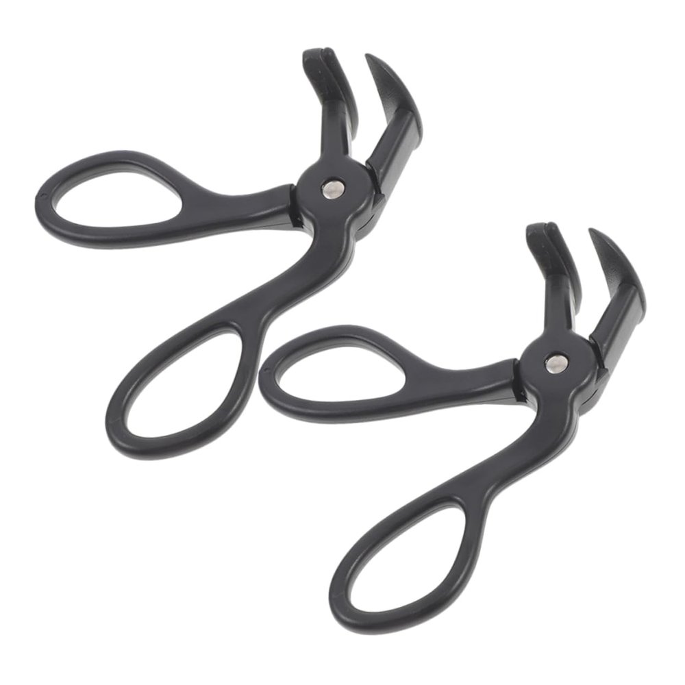 Alipis 2pcs Lightweight Plastic Eyelash Curler for Short Lashes Gentle Curling Tool for Women and Portable Travel Beauty Kit for Natural Lash Curling and Eyebrow Grooming