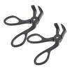 Alipis 2pcs Lightweight Plastic Eyelash Curler for Short Lashes Gentle Curling Tool for Women and Portable Travel Beauty Kit for Natural Lash Curling and Eyebrow Grooming view 1