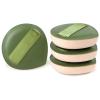 4-Pack Makeup Sponges  Latex-Free Blender Set for Foundation, Concealer & Powder, Soft, Reusable & Beginner-Friendly Beauty Tools (Green) view 1