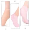 Ipetboom 3Pairs Moisturizing Protective Socks for Dry Cracked Feet Skin-Comfort Foot Care with Hydrating Softening Treatment Comfortable Fit for Daily and Overnight Use Includes White Pink view 3