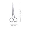 DECHOUS Professional Hair Trimmer Scissors for Barbers Straight Cut Hair Styling Tool for Salon and Personal Use for People and Animals view 2