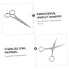 DECHOUS Professional Hair Trimmer Scissors for Barbers Straight Cut Hair Styling Tool for Salon and Personal Use for People and Animals view 3