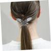 LIFKOME 2pcs Metal Butterfly Hair Claws Strong Grip Hair Clamps for Women Secure Hold Silver and Black view 3