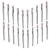 DECHOUS 20Pcs Transparent Lip Brush Cosmetic Lipstick Applicators with Soft Fiber Heads for Precise Lip Mask and Gloss Application Portable Makeup Tool for Women view 1