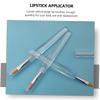 DECHOUS 20Pcs Transparent Lip Brush Cosmetic Lipstick Applicators with Soft Fiber Heads for Precise Lip Mask and Gloss Application Portable Makeup Tool for Women view 4