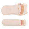 Alipis 2pcs Travel Eyelash Curler for Women with Wide Angle Clamp Portable Plastic Lash Curling Tool with Replacement Silicone Pads Compact Design for Daily Makeup and Special Occasions view 1