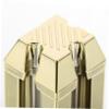 Vaguelly 2pcs Gold Eyebrow Pencil Sharpener Flat Tip Duckbill Cosmetic Shaper Portable Makeup Tool for Beginners and Professionals Rust-Resistant Design for Precise Multi-Angle Eyebrow view 3