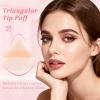 16-Piece Triangle Powder Puff Set  Soft Velour Makeup Puffs for Foundation, Powder & Blending  Reusable Beauty Sponges for Face and Body view 3