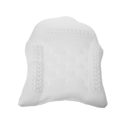 Beaupretty Ergonomic Bathtub Spa Pillow for Neck and Back Support Thickened Soft Cushion Bath Pillow for Tub Soaking Breathable Hypoallergenic Material Stain-Resistant for Garden and Spa