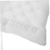 Beaupretty Ergonomic Bathtub Spa Pillow for Neck and Back Support Thickened Soft Cushion Bath Pillow for Tub Soaking Breathable Hypoallergenic Material Stain-Resistant for Garden and Spa view 3
