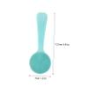 Alipis 4pcs Silicone Face Scrubber with Long Handle Manual Facial Cleansing Brush for Deep Blackhead Removal Soft Silicone Material for Sensitive Skin Portable Travel-Friendly Face view 2