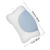 SHERCHPRY Bathtub Pillow with Strong Suction Cups Soft Mesh Neck and Headrest Cushion Non-Slip Spa Bath Cushion for Stable Support and Easy Installation Machine Washable Tub Pillow for view 2
