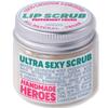 Handmade Heroes Peppermint Lip Scrub - 100% Natural Vegan Conditioning Lip Exfoliator & Sugar Polish for Dry Chapped Lips - Lip Plumper & Hydrating Lip Therapy for Smooth Supple Lips 1 oz view 1