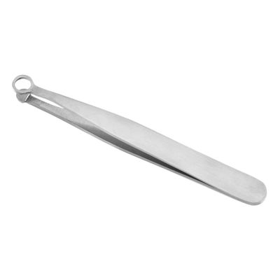 Beaupretty Steel Nose Hair Remover Clip Manual Rotating Nasal Hair Tweezer for Safe Personal Grooming Men and Women