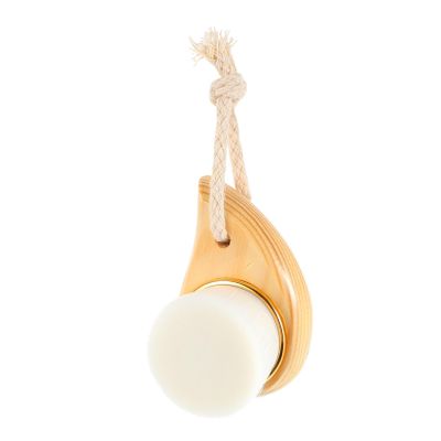 Alipis Wood Handle Facial Cleansing Brush with Gentle Soft Bristles for Deep Pore Exfoliation and Gentle Face Massage Makeup Removal Scrubber for Smoother Fairer Skin Care