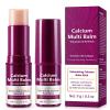 Calcium Multi Balm Stick - 2 Pack, Wrinkle Repair & Firming Balm, Collagen Infused Face Stick, Intense Hydration for Deep Wrinkles on Eye, Anti-Aging & Lifting Care, 0.6 Oz view 1