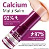 Calcium Multi Balm Stick - 2 Pack, Wrinkle Repair & Firming Balm, Collagen Infused Face Stick, Intense Hydration for Deep Wrinkles on Eye, Anti-Aging & Lifting Care, 0.6 Oz view 2