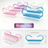 8PCS Nail Brush Cleaner Set Handle Grip Fingernail Scrubber Brushes with Nylon Bristles for Toes, Nails, Pedicure & Multi-Purpose Cleaning view 3