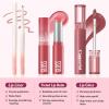 3PCS Lip Combo Set - Matte Lip Liner Pencil + Hydrating Tinted Lip Balm + Juicy Lip Gloss Tint, Non-Sticky, Long-Lasting, High Pigment Lip Makeup Kit (Sweet Fig Set) view 3