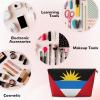ASYG Cute Antigua And Barbuda Flag Travel Makeup Bag Cosmetic Bag Small Pouch Purse Bags for Women Men view 3