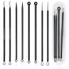Blackhead Remover Tool Kit  4-Piece Stainless Steel Acne & Pimple Set | Whitehead & Zit Extractor with Non-Slip Handles 2 Sets view 1