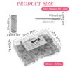 100 Pcs Mini Sanding Bands for Nail Drill Small Nail Sanding Bands Grit Sanding Bands Mini Mandrel Sanding Band Sanding Bits for Nails Gel Removing Shaping Professional Manicures And Pedicure view 2