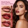 3PCS Lip Combo Set - Matte Lip Liner Pencil + Hydrating Tinted Lip Balm + Juicy Lip Gloss Tint, Non-Sticky, Long-Lasting, High Pigment Lip Makeup Kit (Berry Mousse Set) view 2