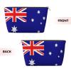 ROSIHODE Cute Australia Flag Makeup Bag Zipper Cosmetic Bag Women Portable Australian Travel Toiletry Make Up Bag Pouch view 2