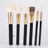 13 Sets Of Makeup Brushes Brushed Gold Tube Makeup Brush Set Foundation Brushes view 3