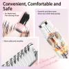 Professional 2-in-1 Bikini Trimmer for Women, Painless Dual Head Electric Shaver & Razor, IPX7 Waterproof Rechargeable Lady Shaver for Body, Face, Underarm, Private Area with LED Display view 3