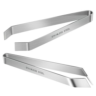2 Pcs Fish bone tweezers,Stainless Steel Tweezers Flat and Slant for Fish Bones,Pig and Chicken Hair Remover