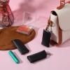3 PCS Holder Lip Balm Sleeve Pouch with Hook, Portable Lipstick Case for Purse, Lip Gloss Keychain Holder, Mini Pouch Travel Accessories view 4